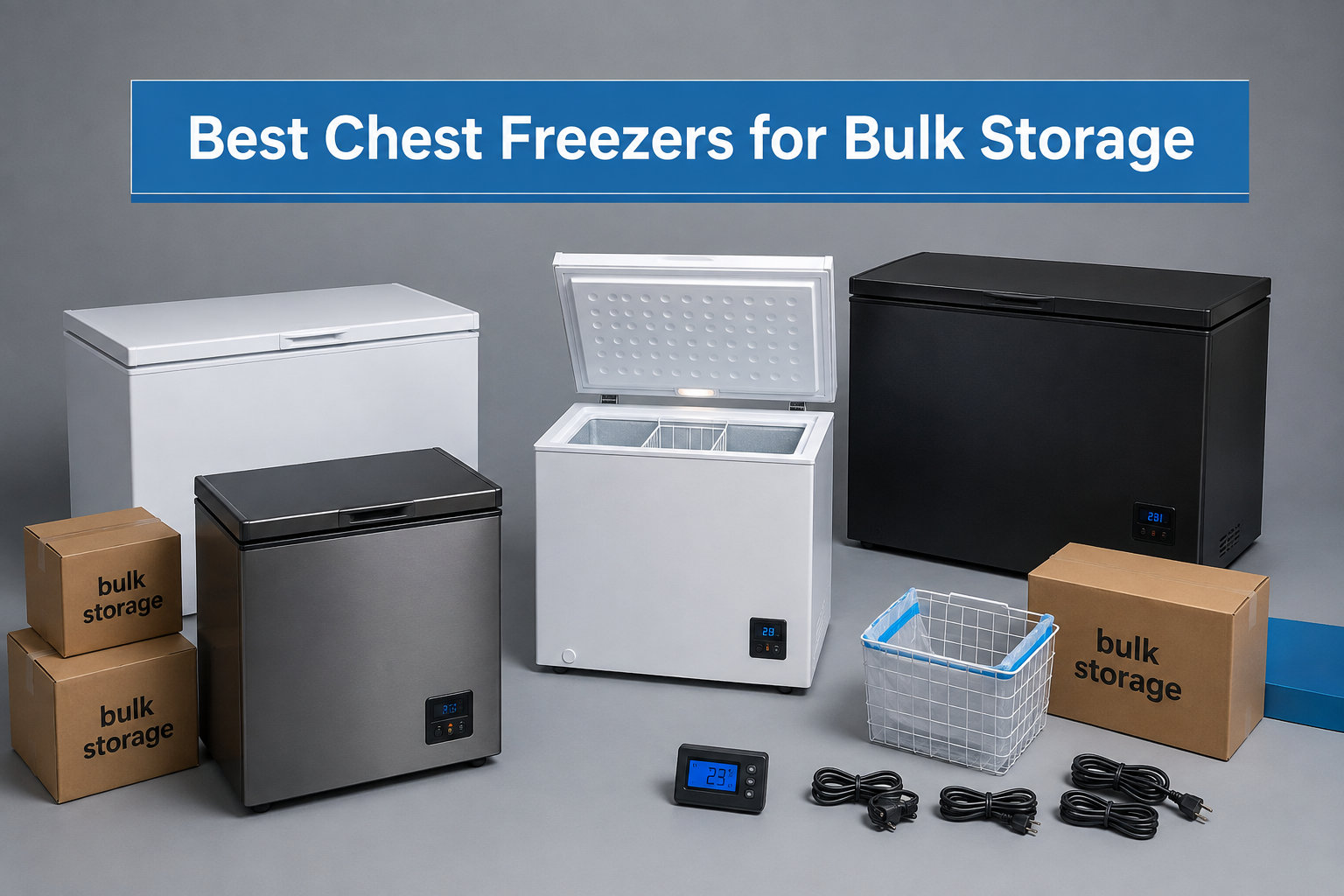 Best Chest Freezers for Bulk Storage