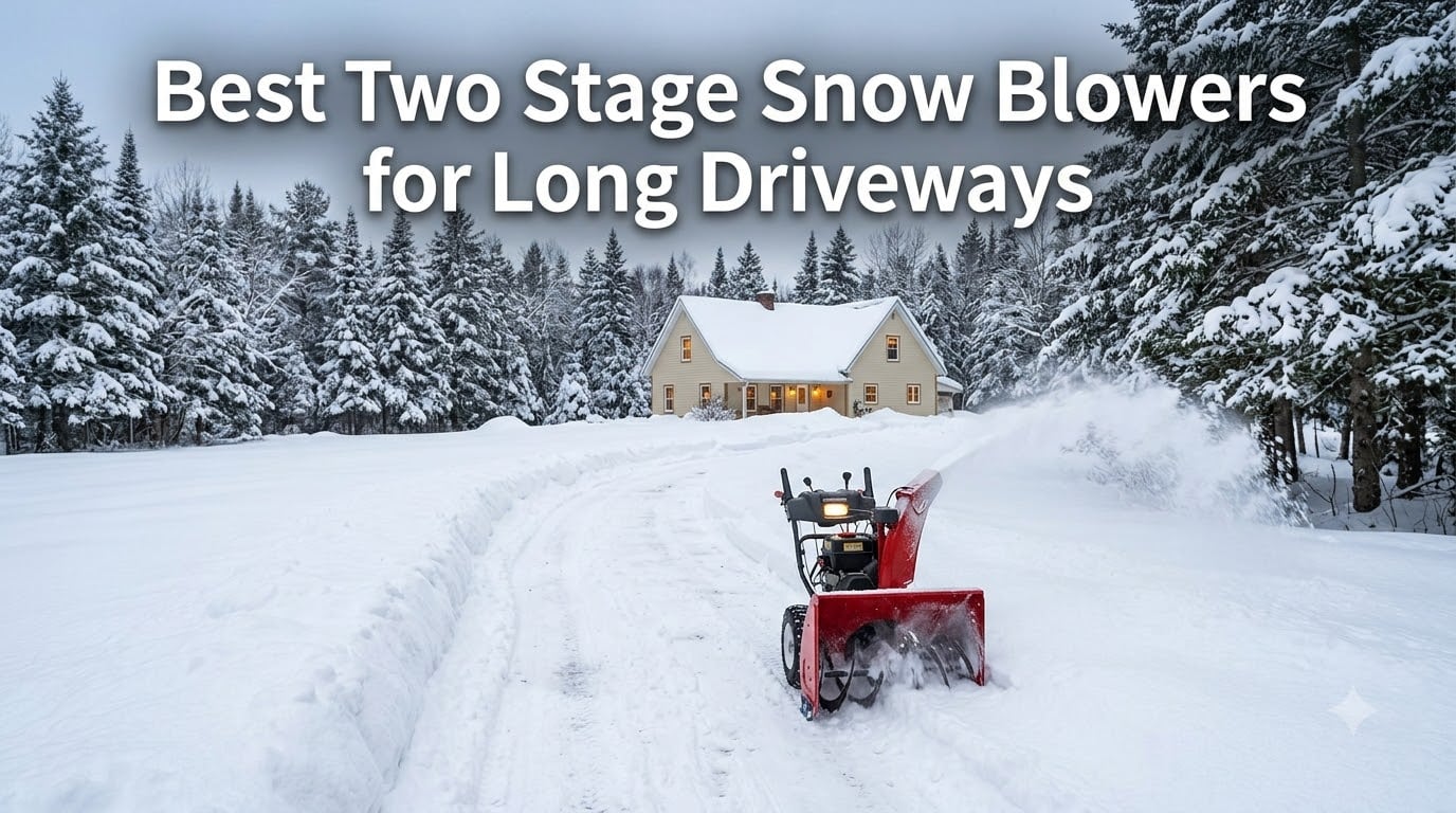 Best Two Stage Snow Blowers for Long Driveways