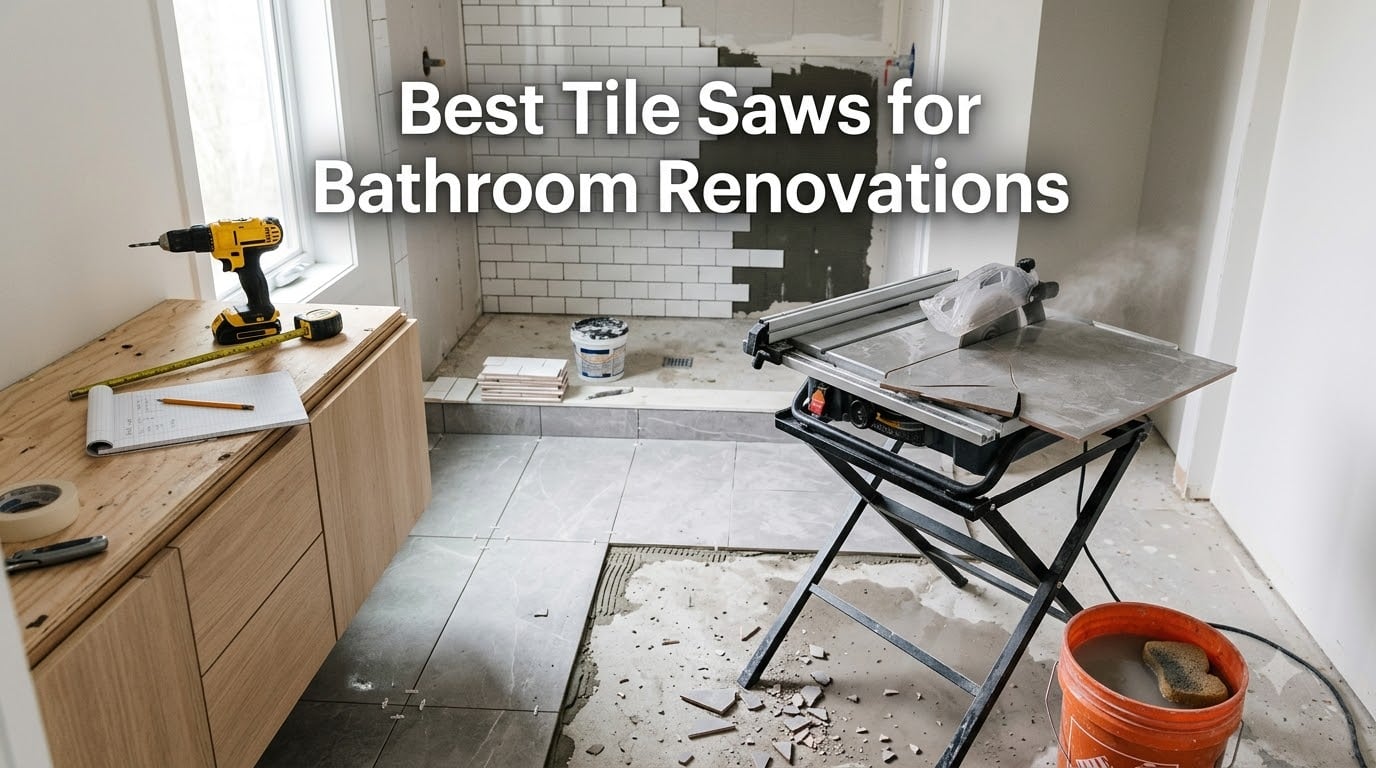 Best Tile Saws for Bathroom Renovations