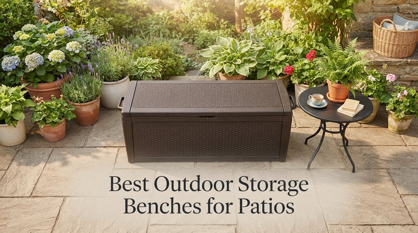 Best Outdoor Storage Benches for Patios
