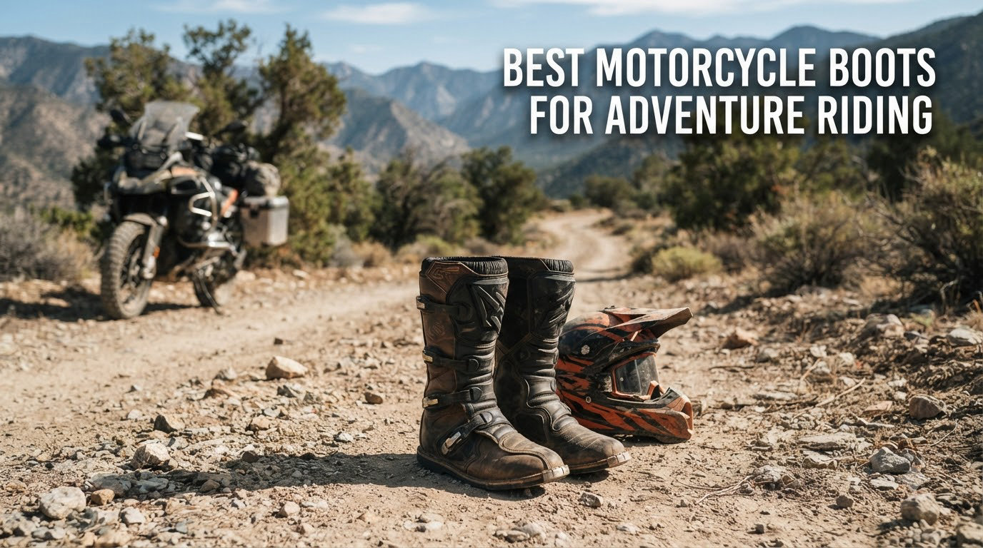 Best Motorcycle Boots for Adventure Riding
