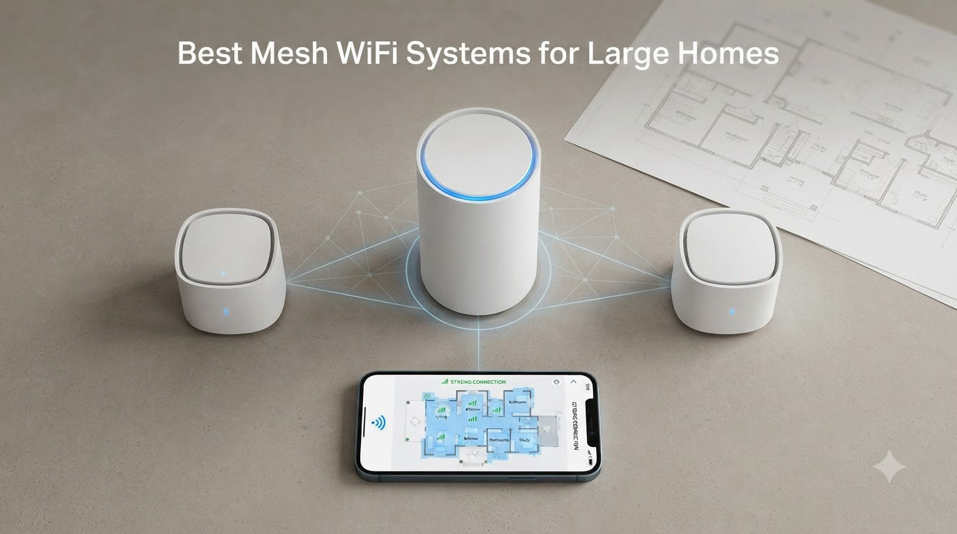 Best Mesh WiFi Systems for Large Homes