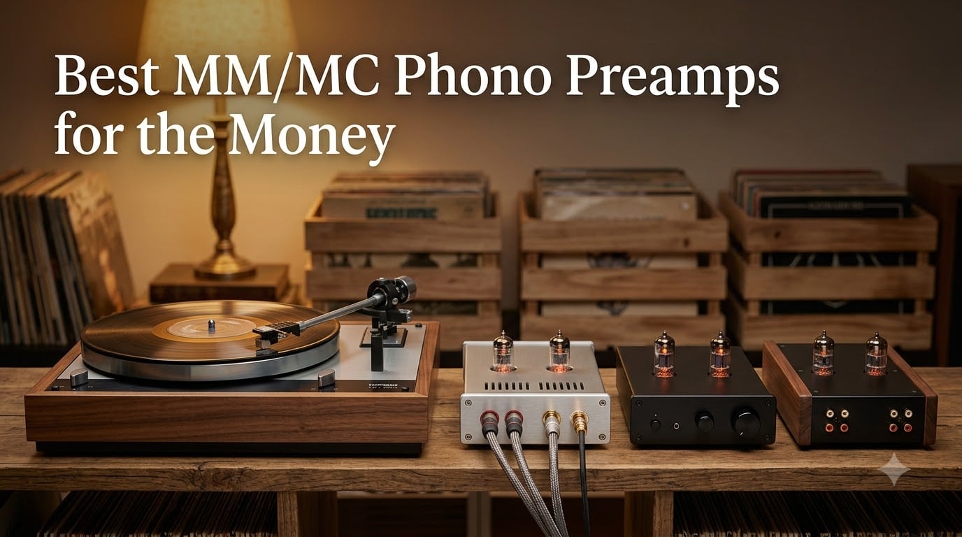 Best MM/MC Phono Preamps for the Money