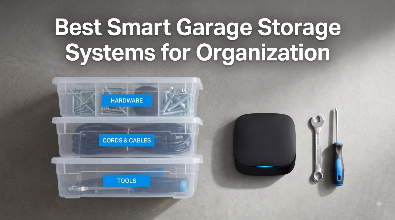 Best Smart Garage Storage Systems for Organization