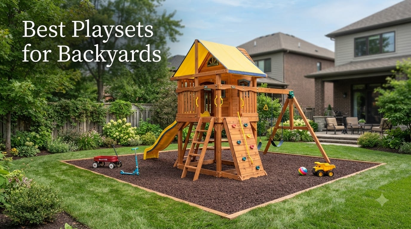 Best Playsets for Backyards