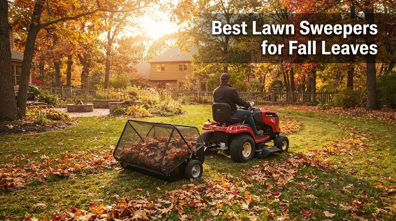 Best Lawn Sweepers for Fall Leaves