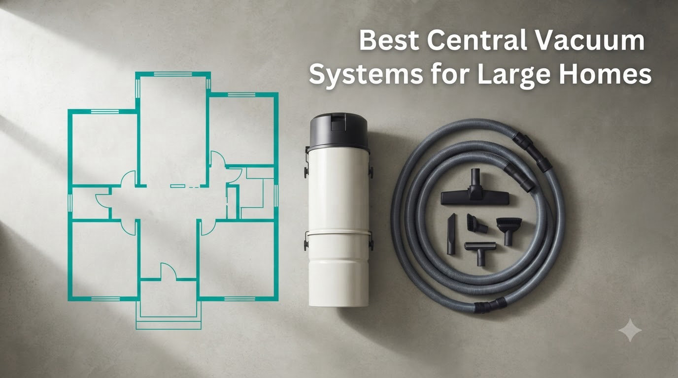 Best Central Vacuum Systems for Large Homes