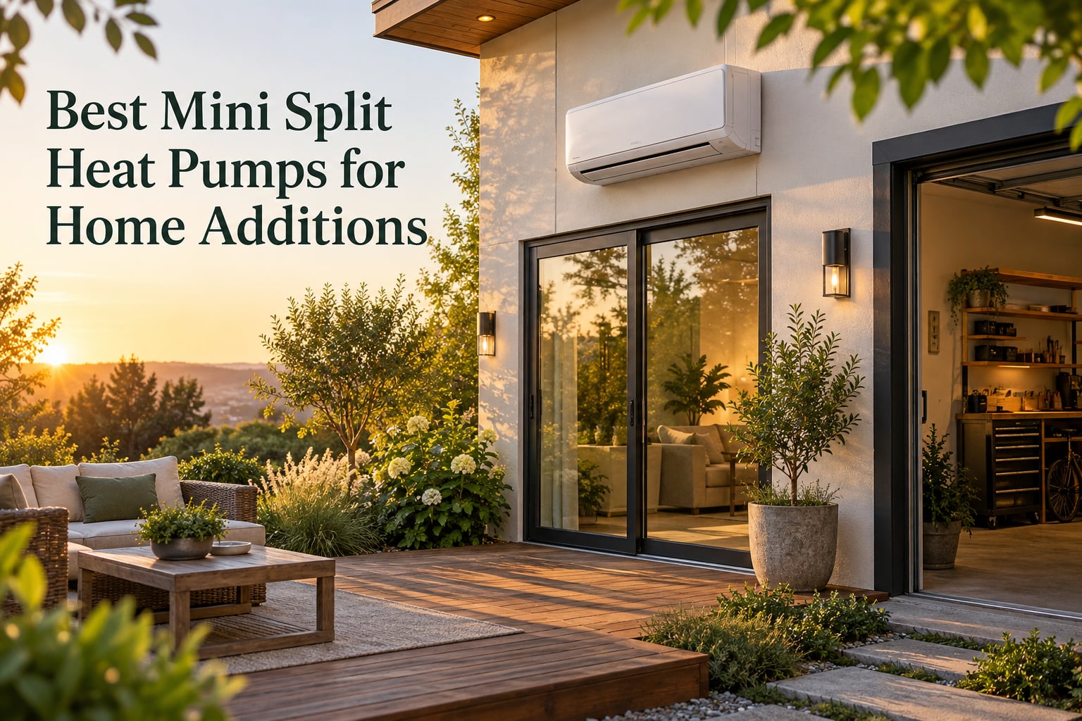 Best Mini Split Heat Pumps for Home Additions