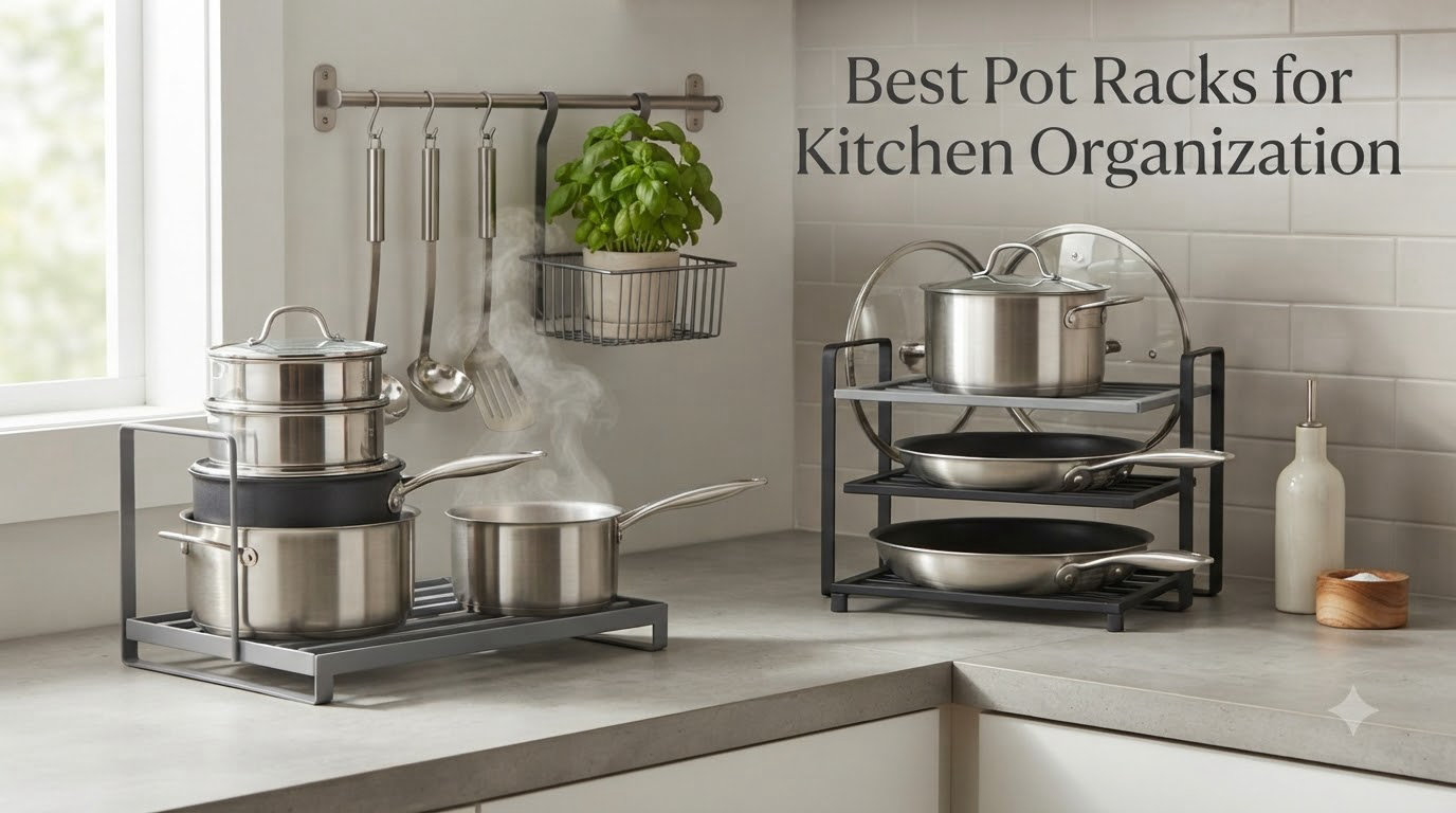 Best Pot Racks for Kitchen Organization