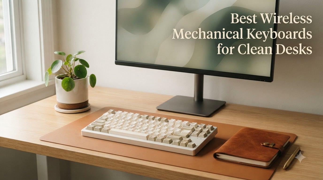 Best Wireless Mechanical Keyboards for Clean Desks
