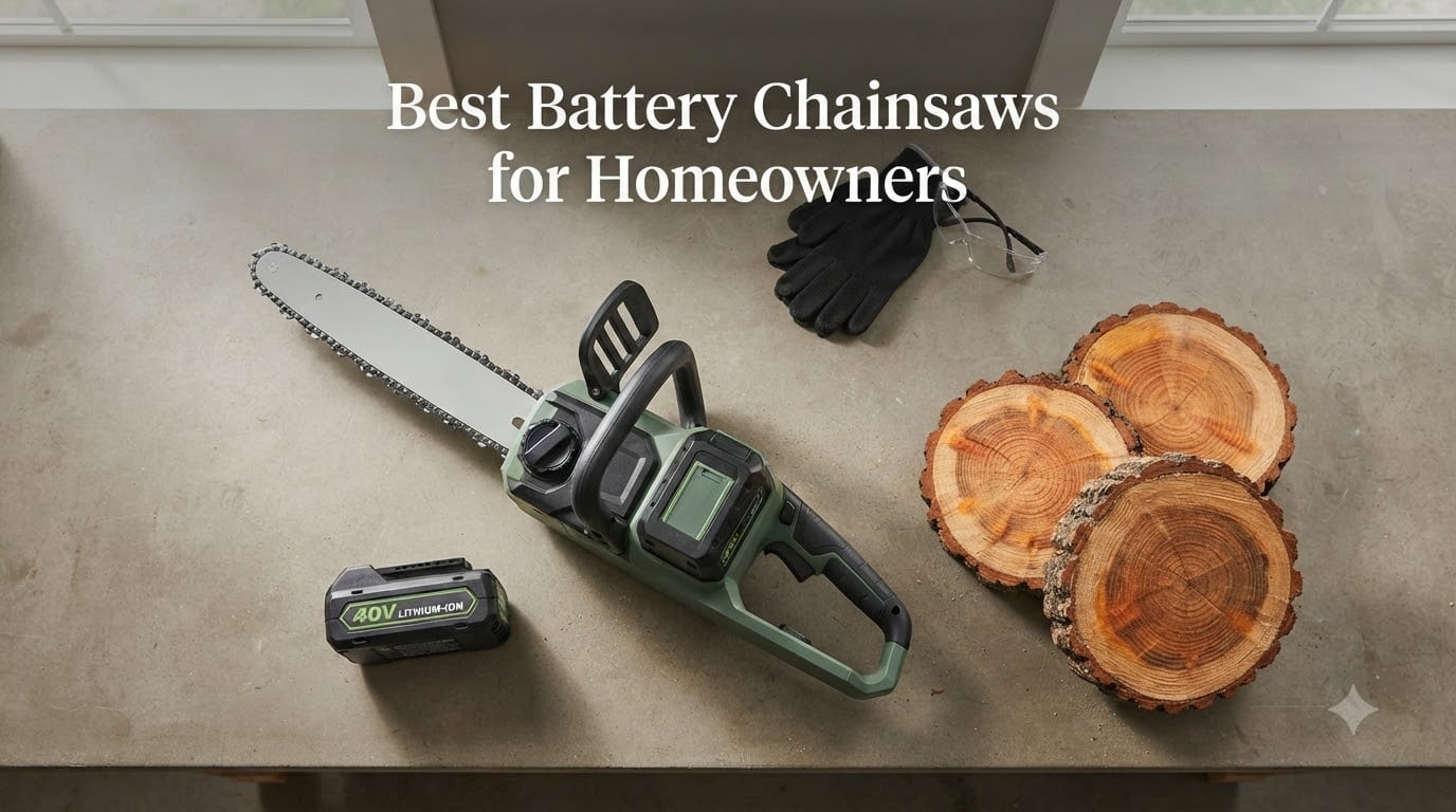 Best Battery Chainsaws for Homeowners
