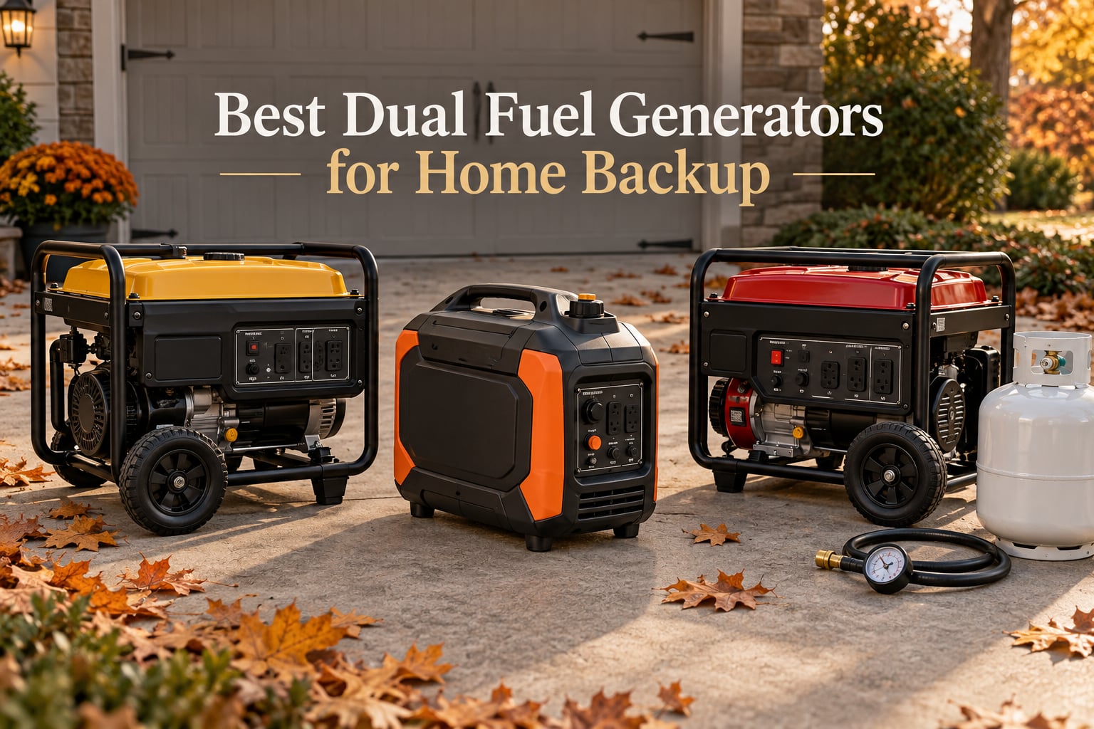 Best Dual Fuel Generators for Home Backup