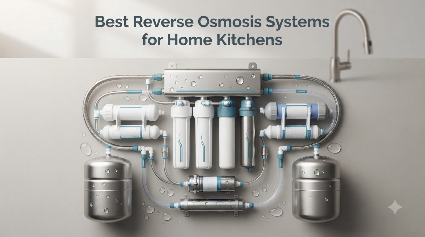 Best Reverse Osmosis Systems for Home Kitchens