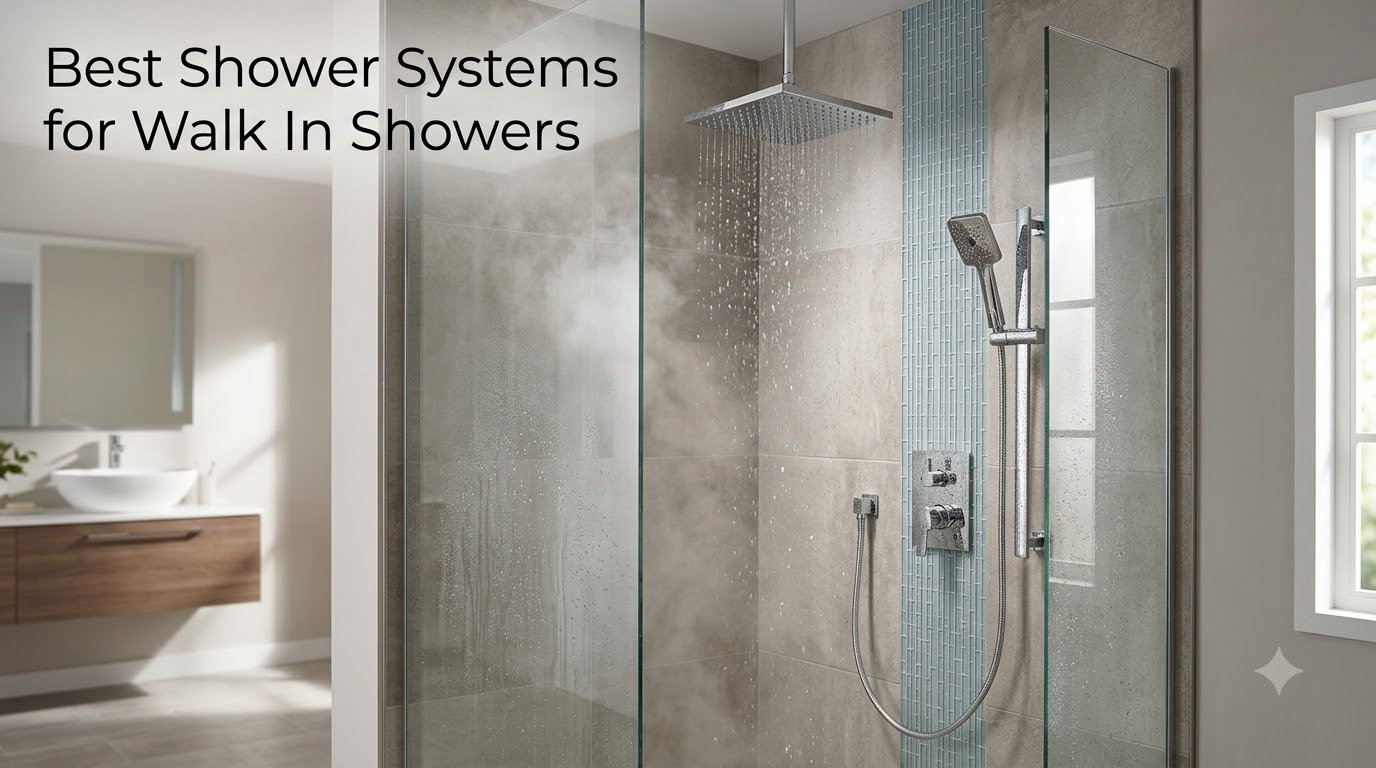 Best Shower Systems for Walk In Showers