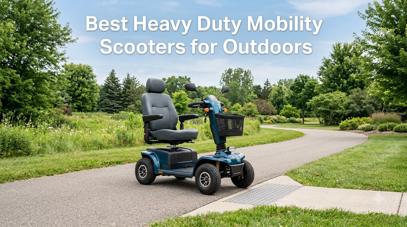 Best Heavy Duty Mobility Scooters for Outdoors