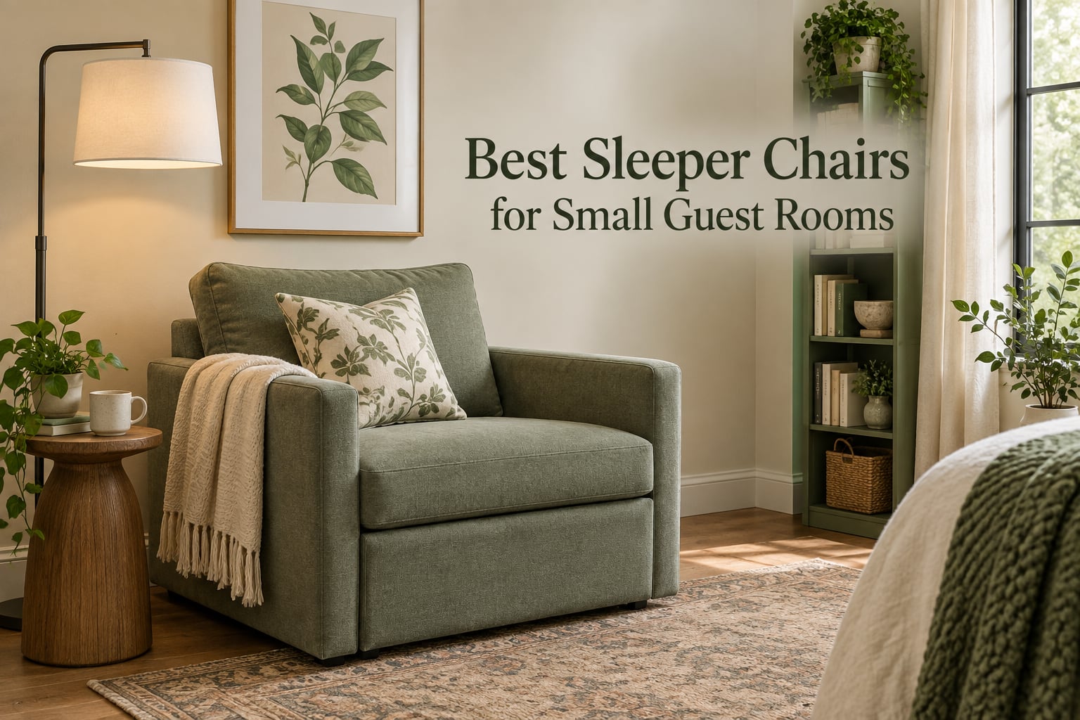 Best Sleeper Chairs for Small Guest Rooms
