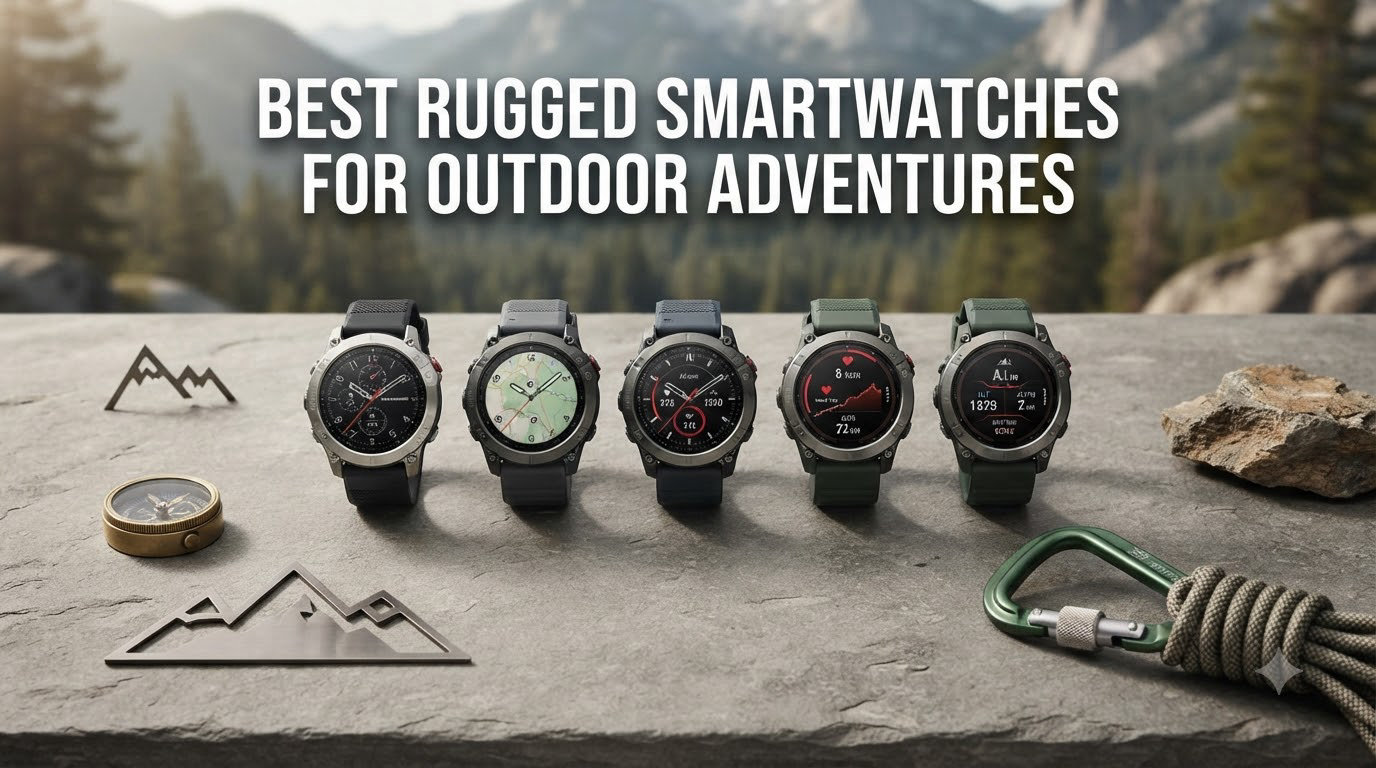 Best Rugged Smartwatches for Outdoor Adventures