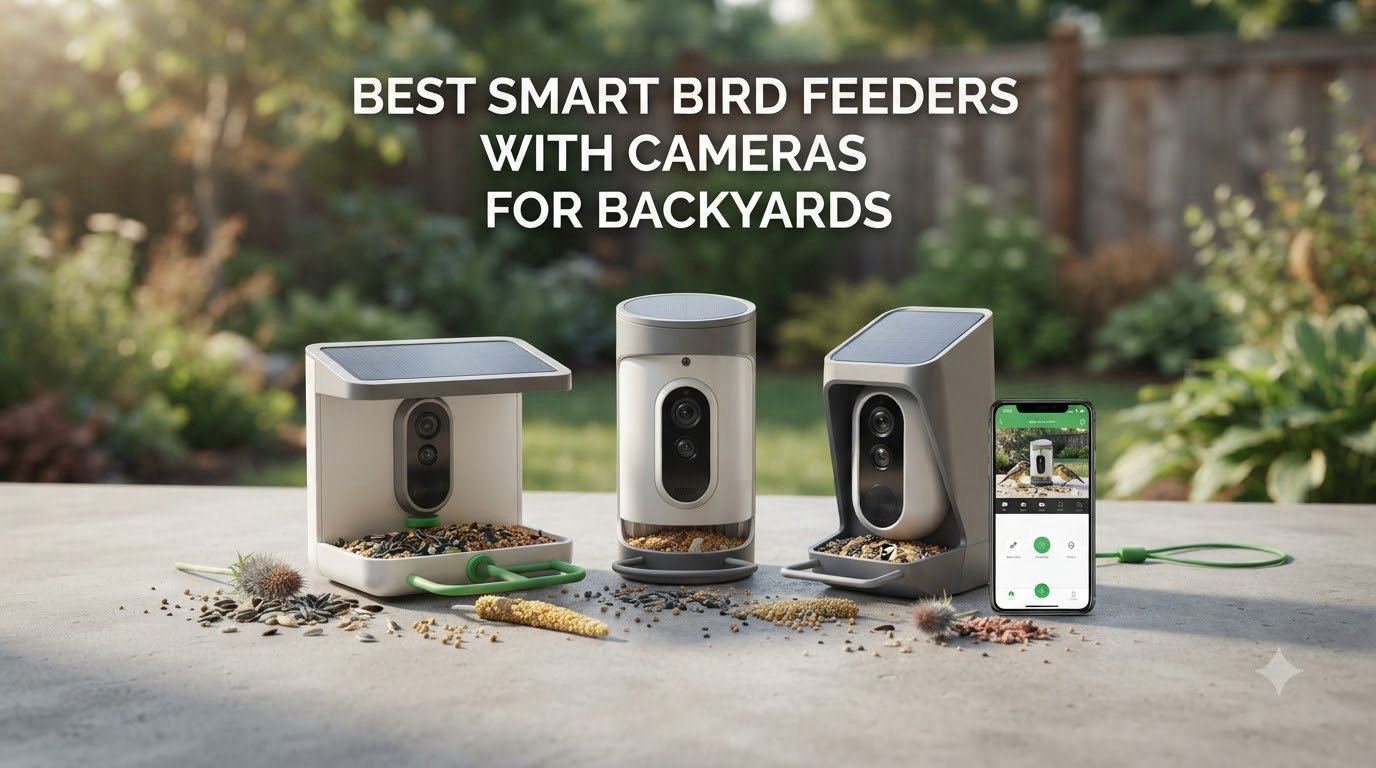 Best Smart Bird Feeders with Cameras for Backyards