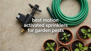 best motion activated sprinklers for garden pests