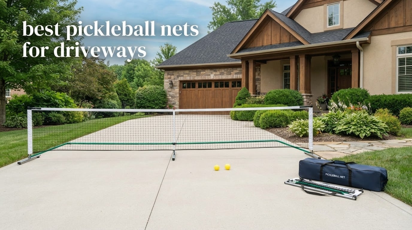 best pickleball nets for driveways