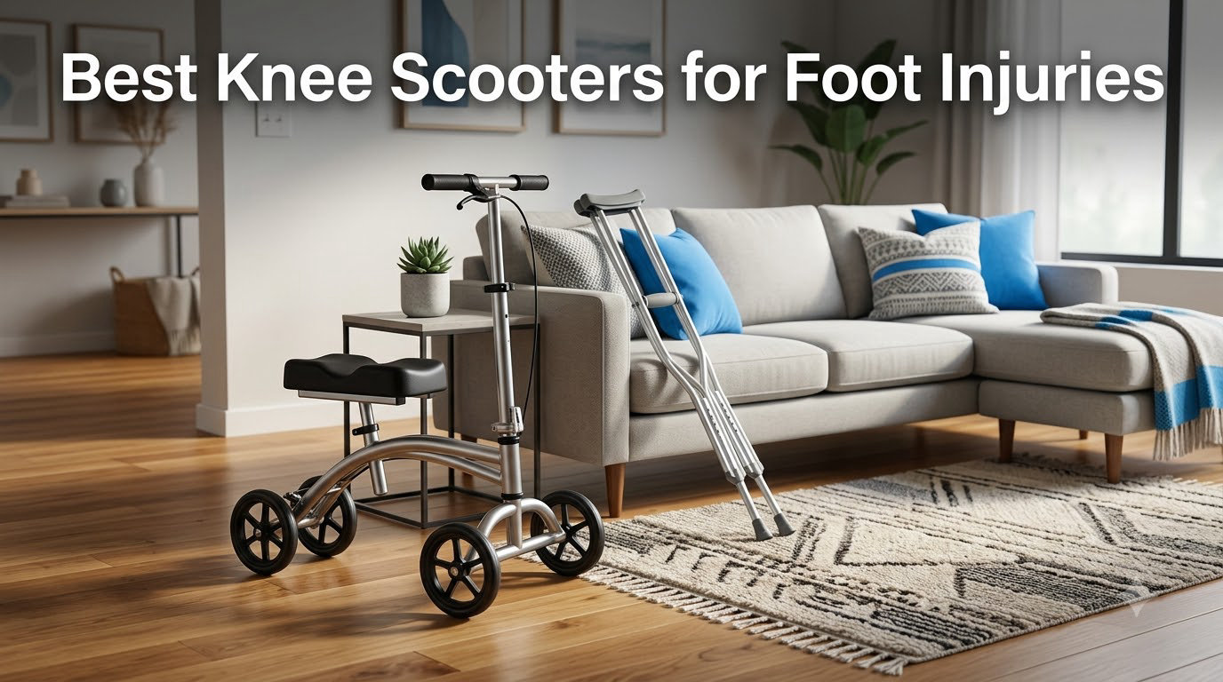 Best Knee Scooters for Foot Injuries