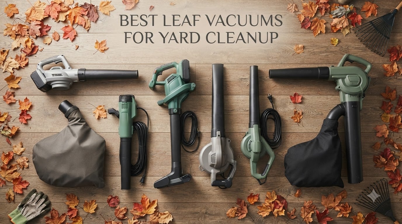 Best Leaf Vacuums for Yard Cleanup