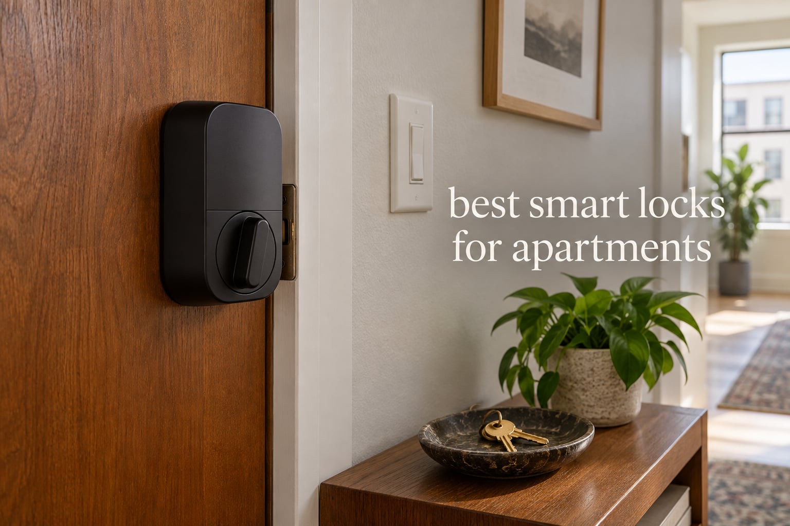 best smart locks for apartments