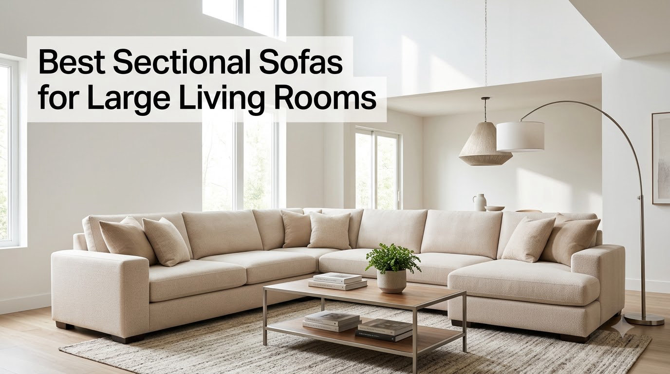 Best Sectional Sofas for Large Living Rooms