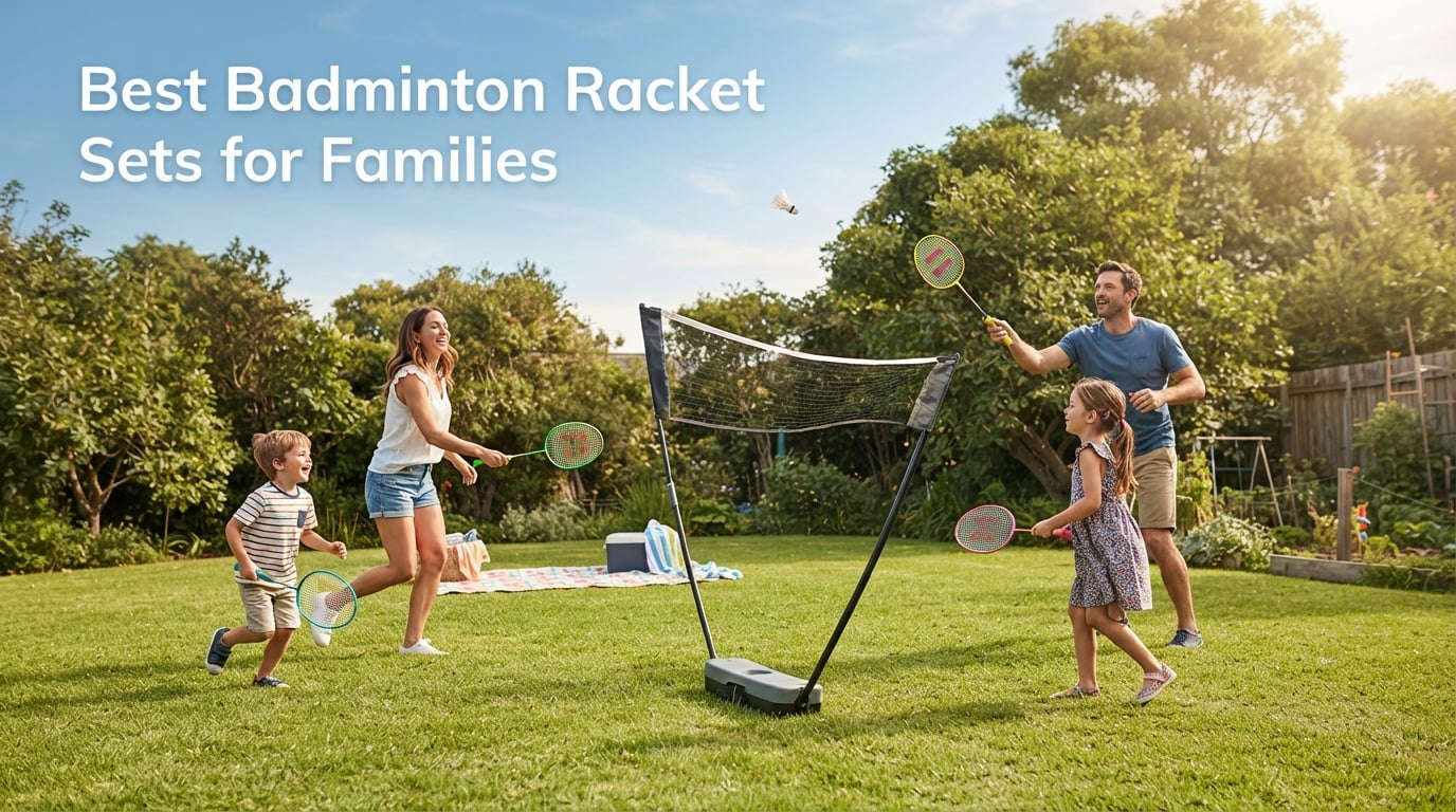 Best Badminton Racket Sets for Families