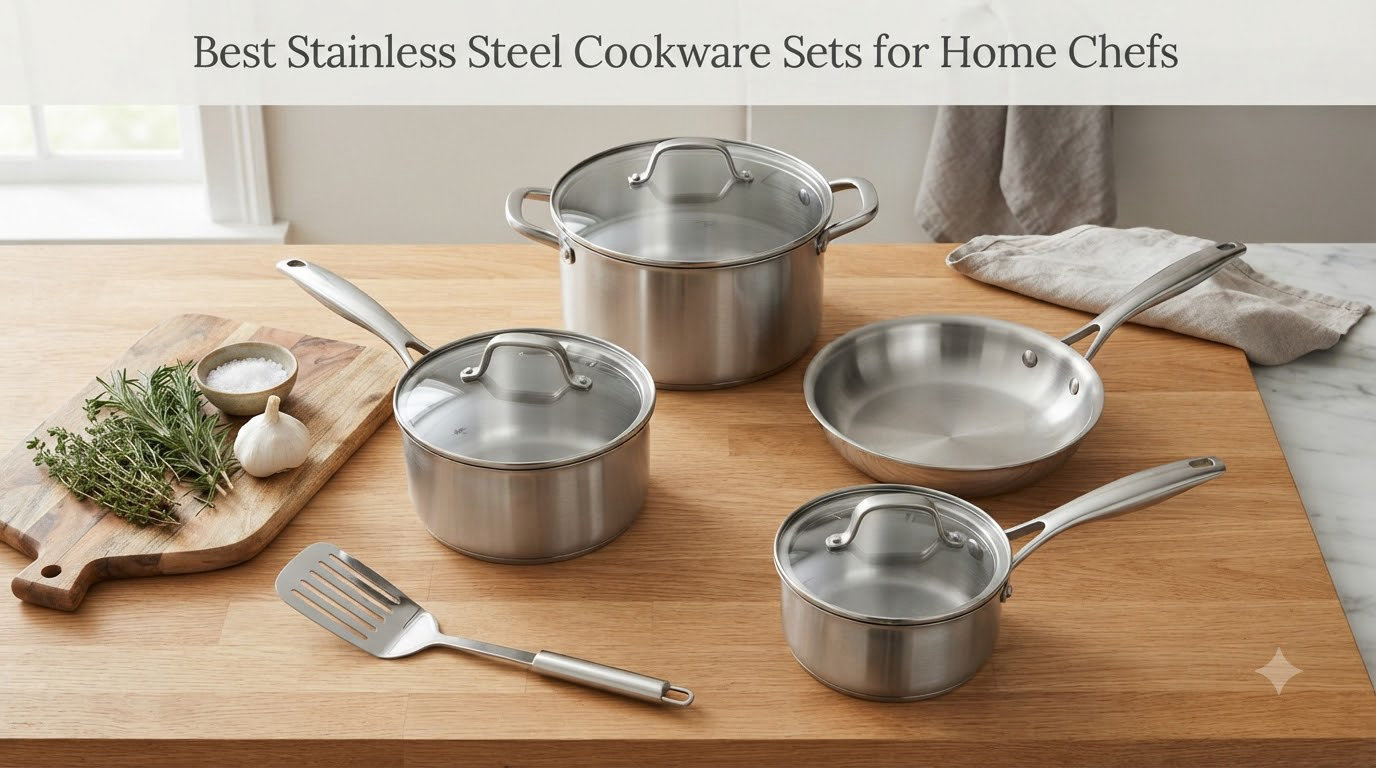 Best Stainless Steel Cookware Sets for Home Chefs