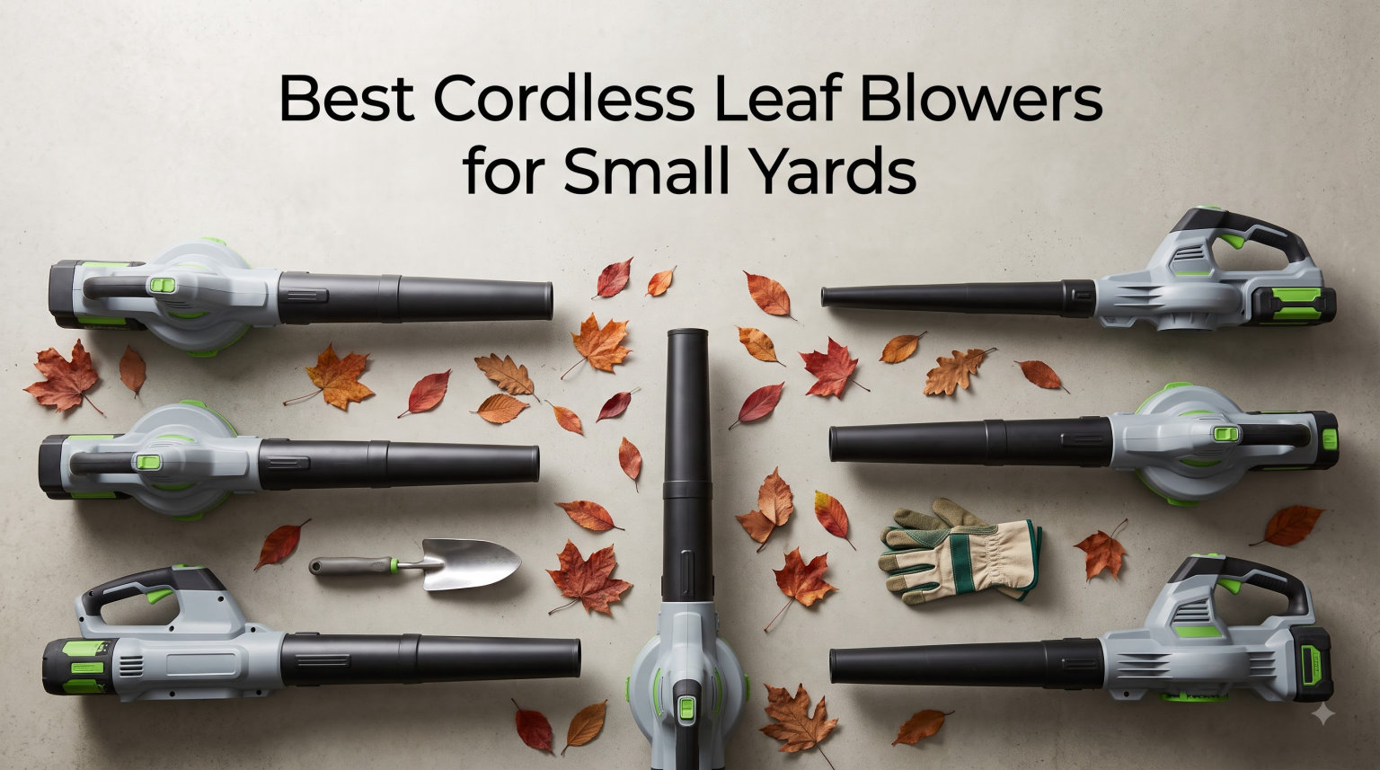 Best Cordless Leaf Blowers for Small Yards