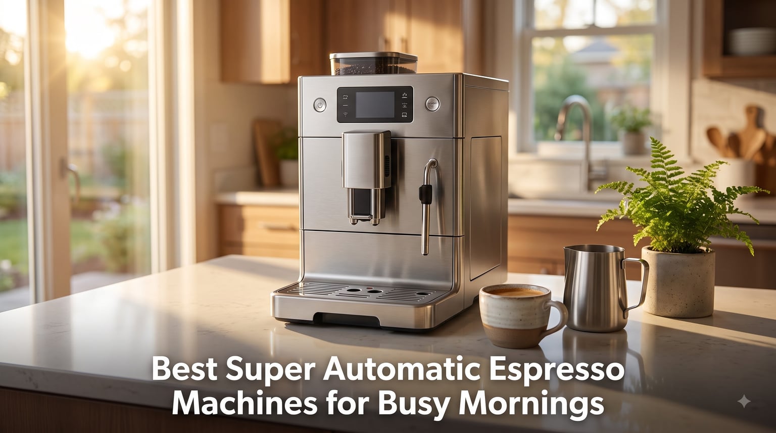 Best Super Automatic Espresso Machines for Busy Mornings