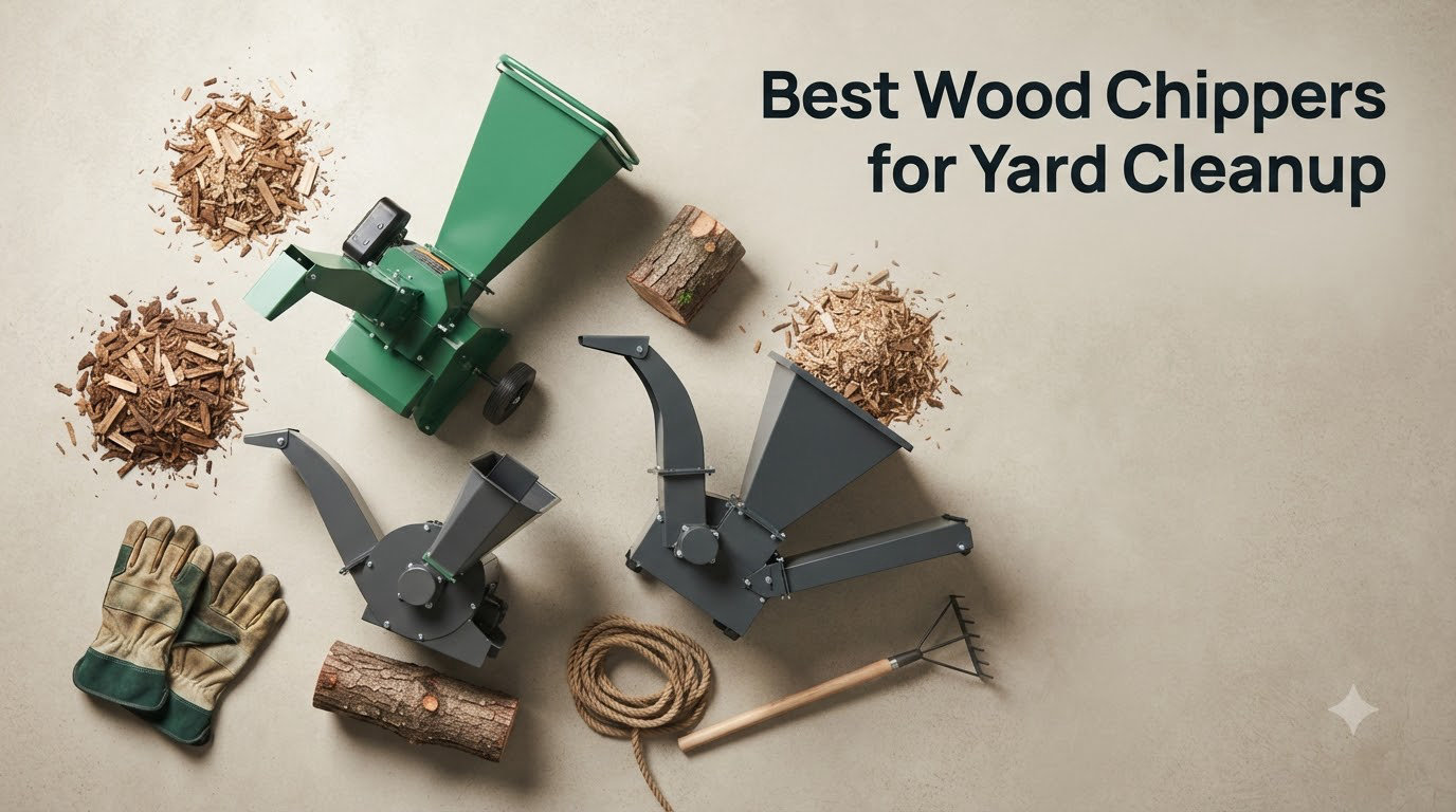 Best Wood Chippers for Yard Cleanup