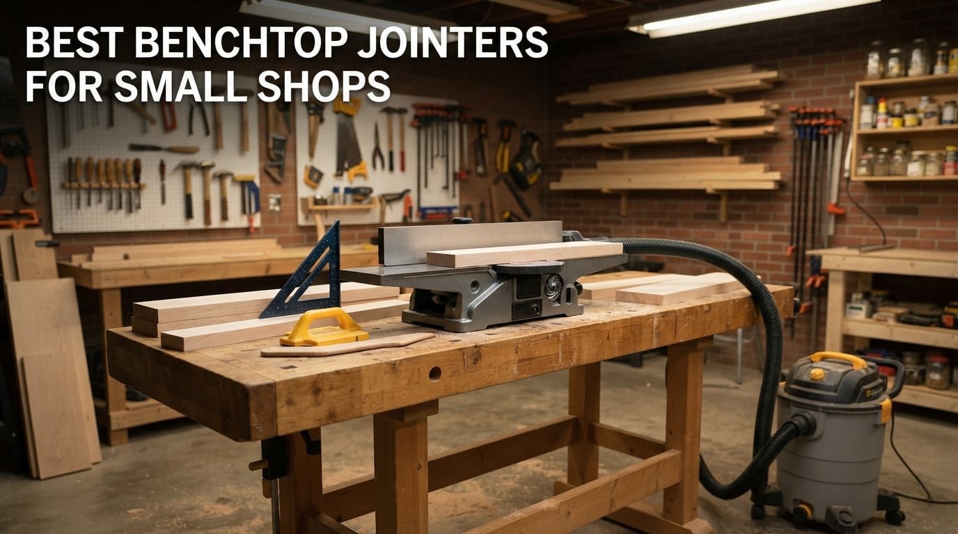 Best Benchtop Jointers for Small Shops