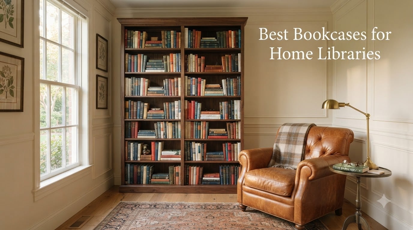 Best Bookcases for Home Libraries