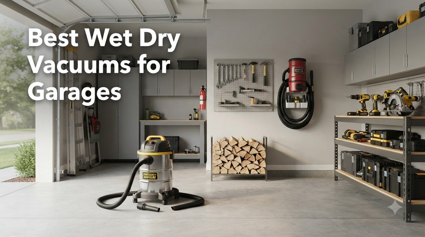 Best Wet Dry Vacuums for Garages