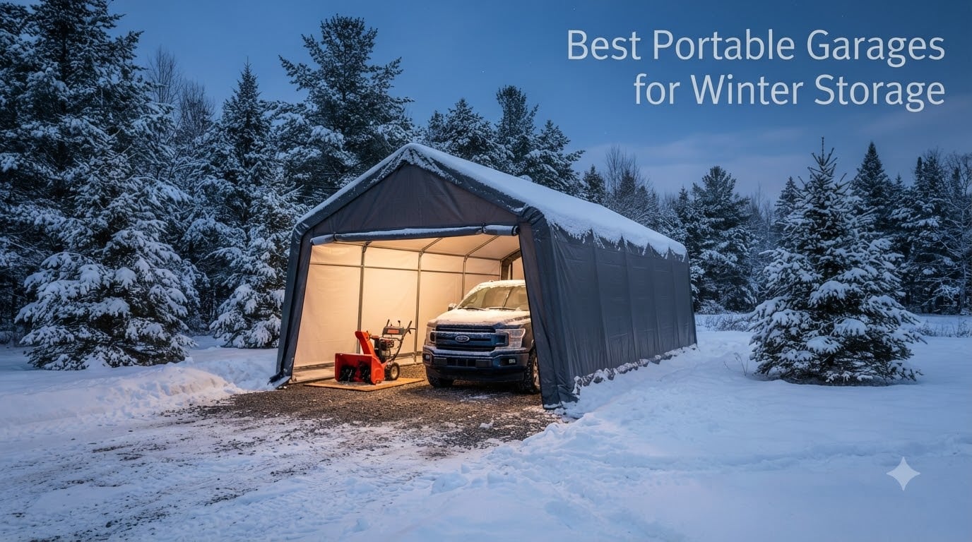 Best Portable Garages for Winter Storage