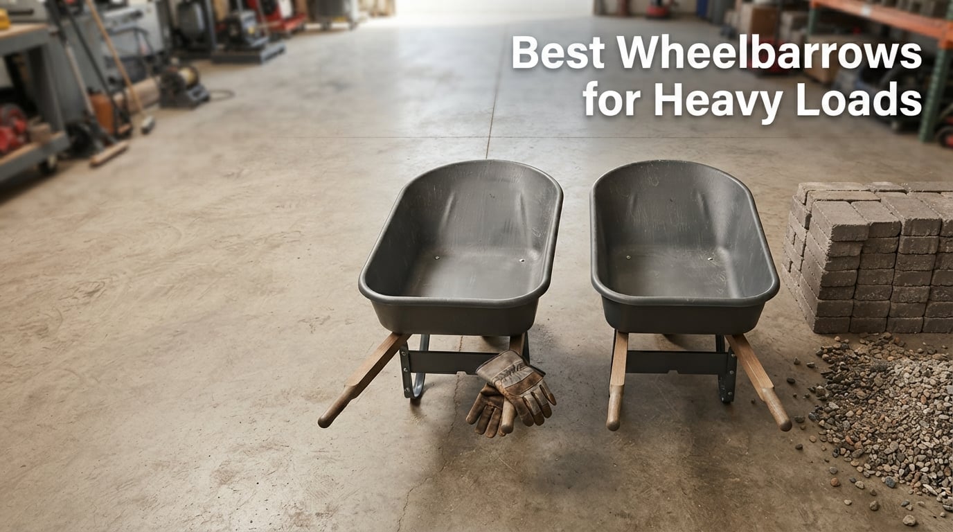 Best Wheelbarrows for Heavy Loads