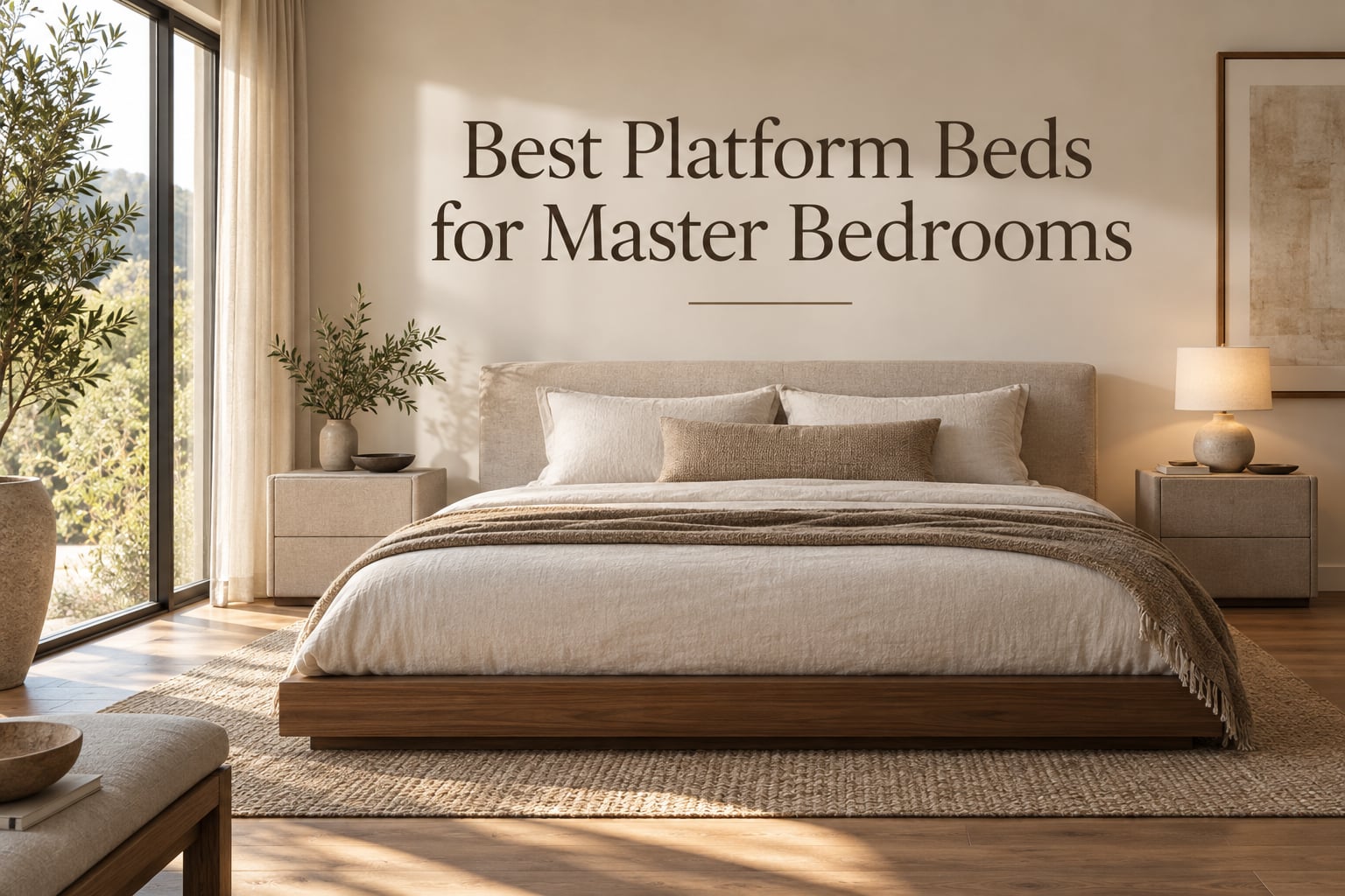 Best Platform Beds for Master Bedrooms