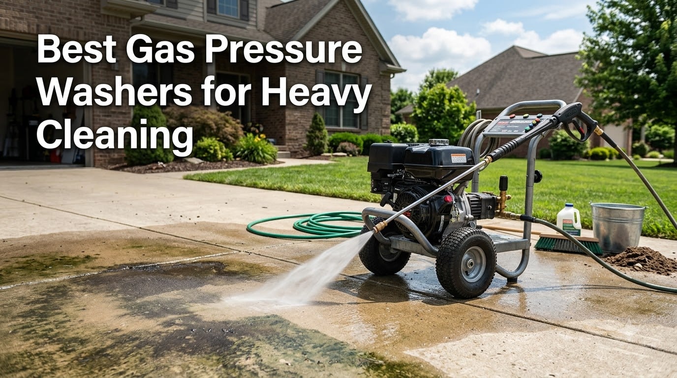 Best Gas Pressure Washers for Heavy Cleaning