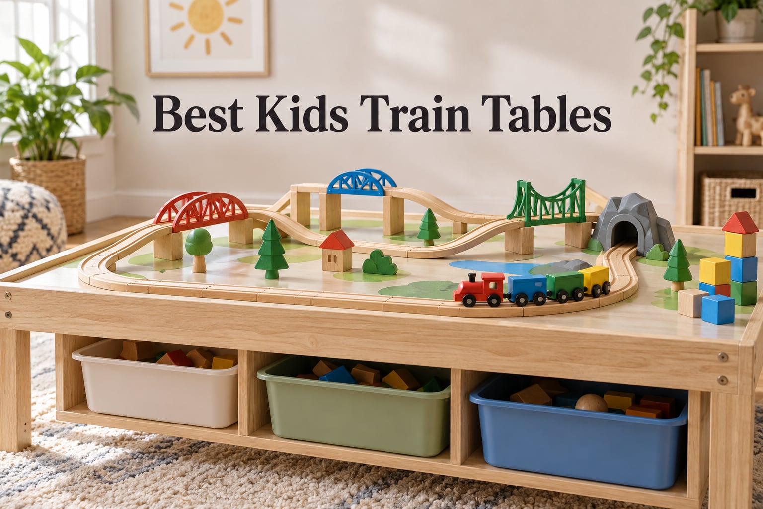 Best Kids Train Tables