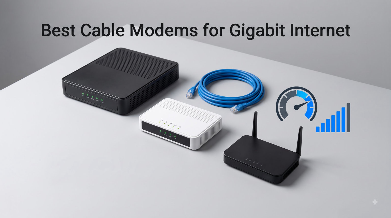 Best Cable Modems for Gigabit Internet