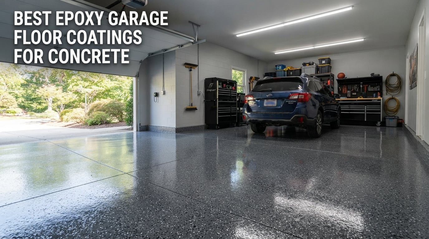 Best Epoxy Garage Floor Coatings for Concrete