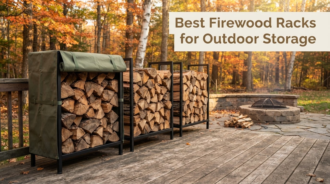 Best Firewood Racks for Outdoor Storage