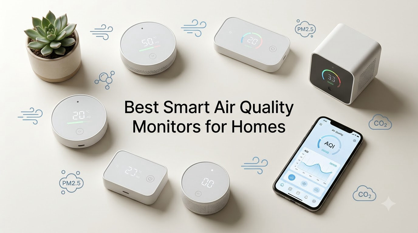 Best Smart Air Quality Monitors for Homes