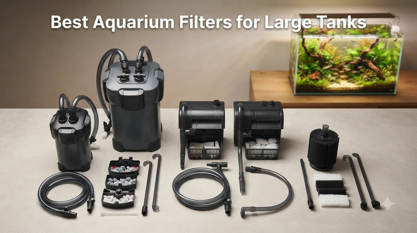 Best Aquarium Filters for Large Tanks
