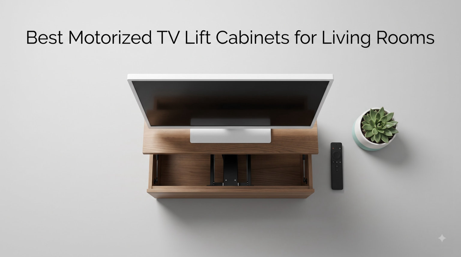 Best Motorized TV Lift Cabinets for Living Rooms