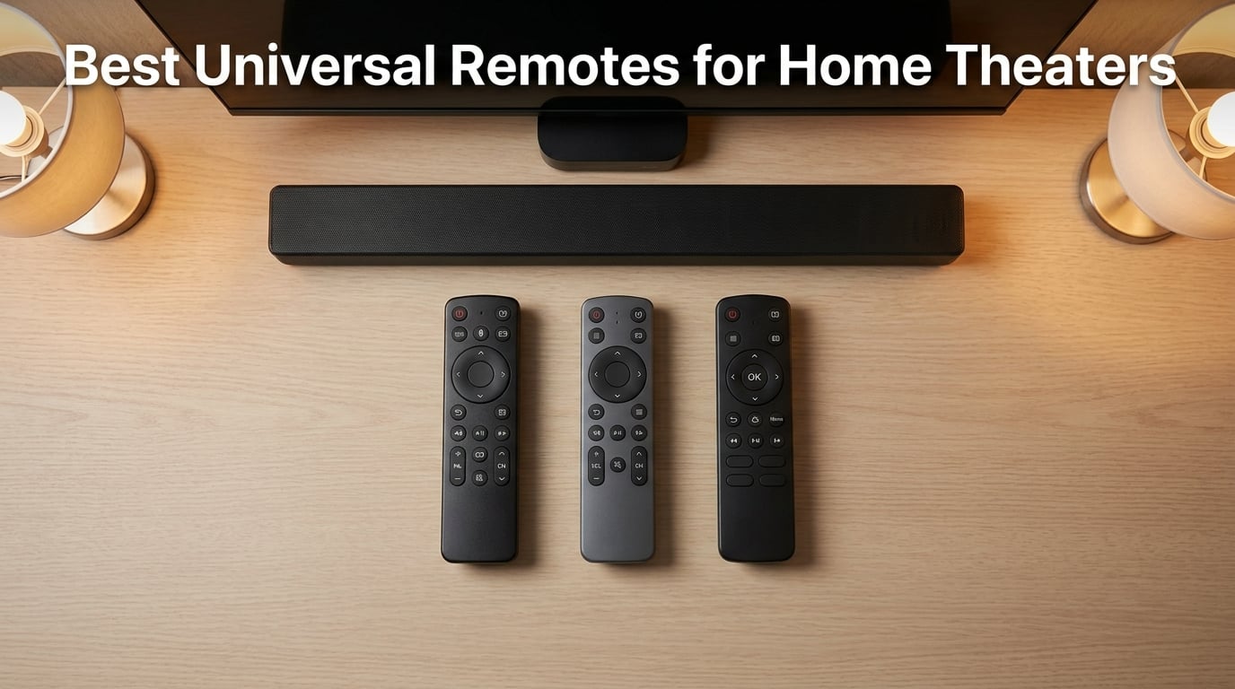 Best Universal Remotes for Home Theaters
