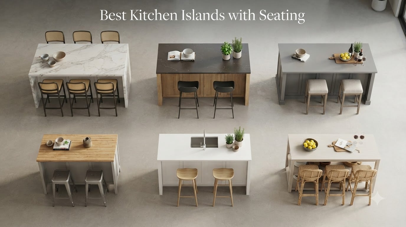 Best Kitchen Islands with Seating