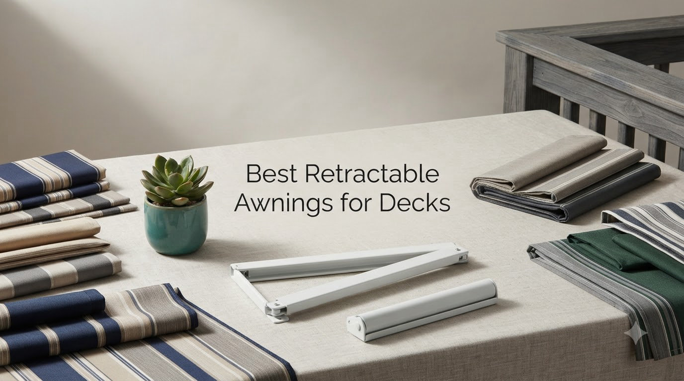 Best Retractable Awnings for Decks
